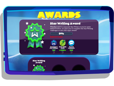 Monthly award.