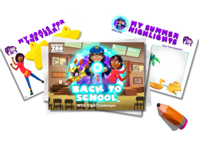 Back to school printable worksheet activity.