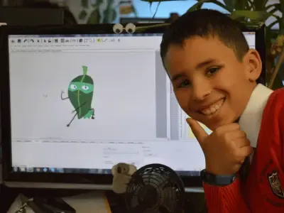Ninja Leaf and Child