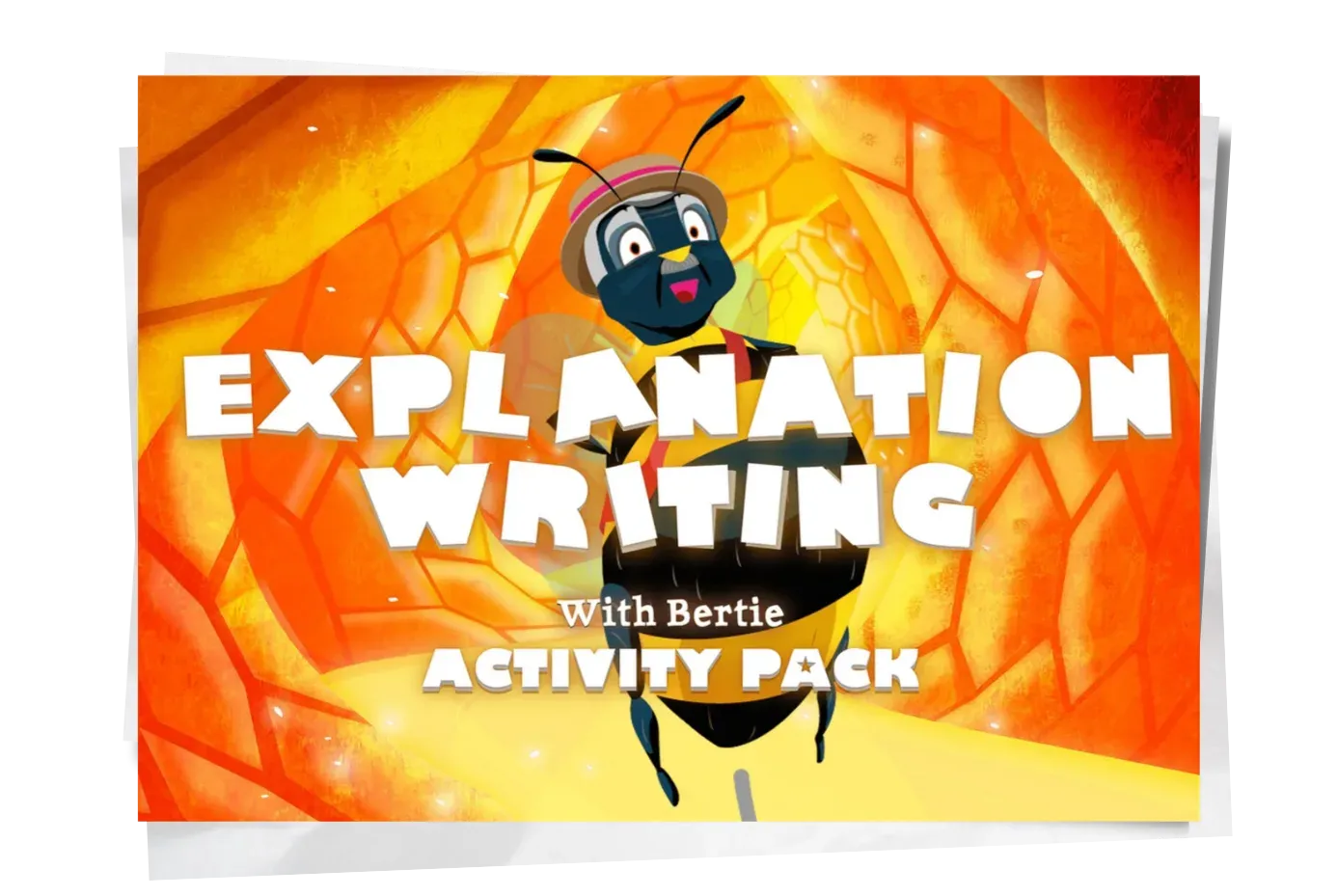 Year 3 explanation writing activity pack.