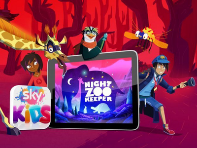 Night Zookeeper in partnership with Sky kids 