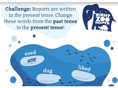 Activity using the present tense