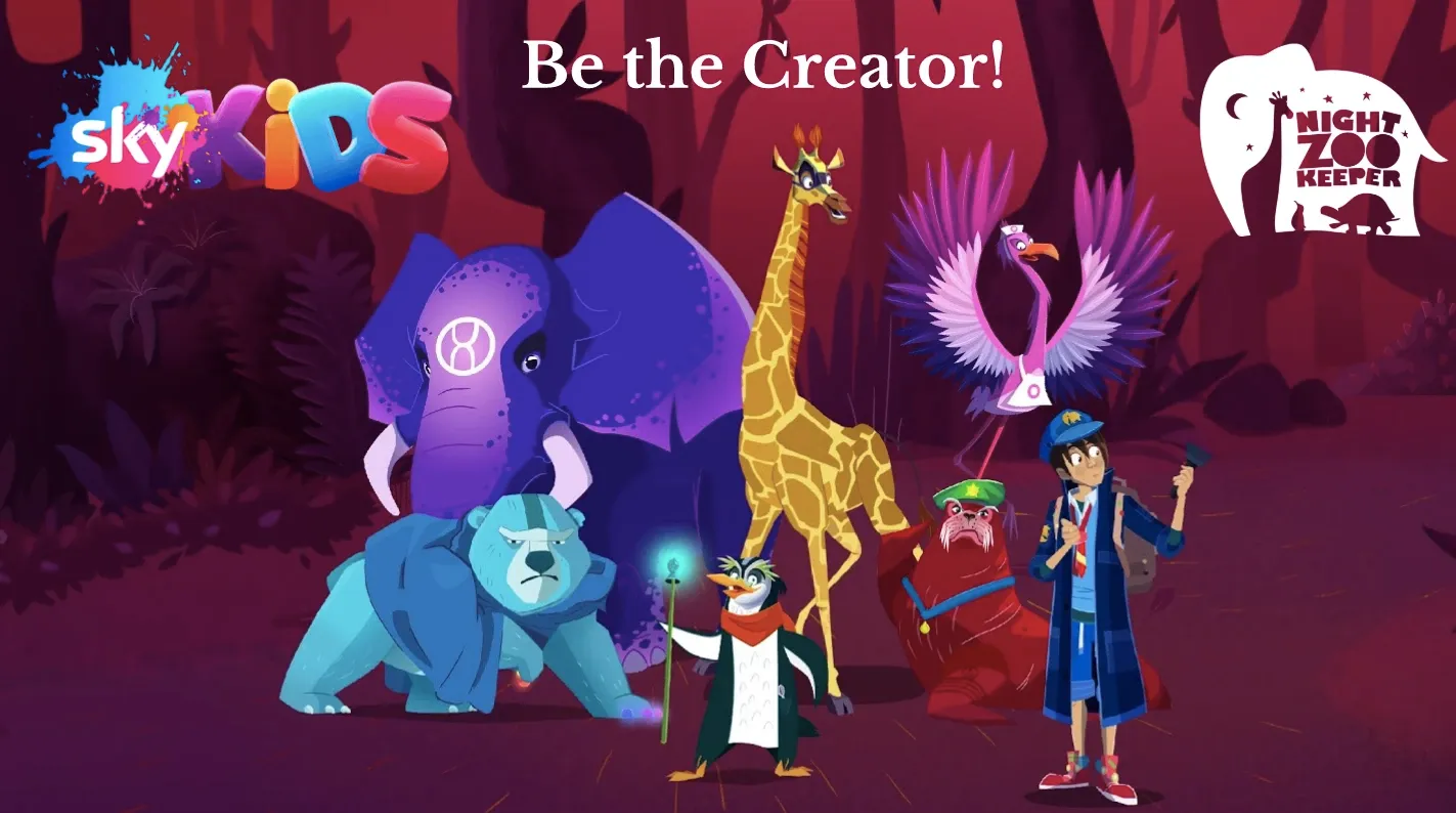 Be the Creator night zookeeper characters