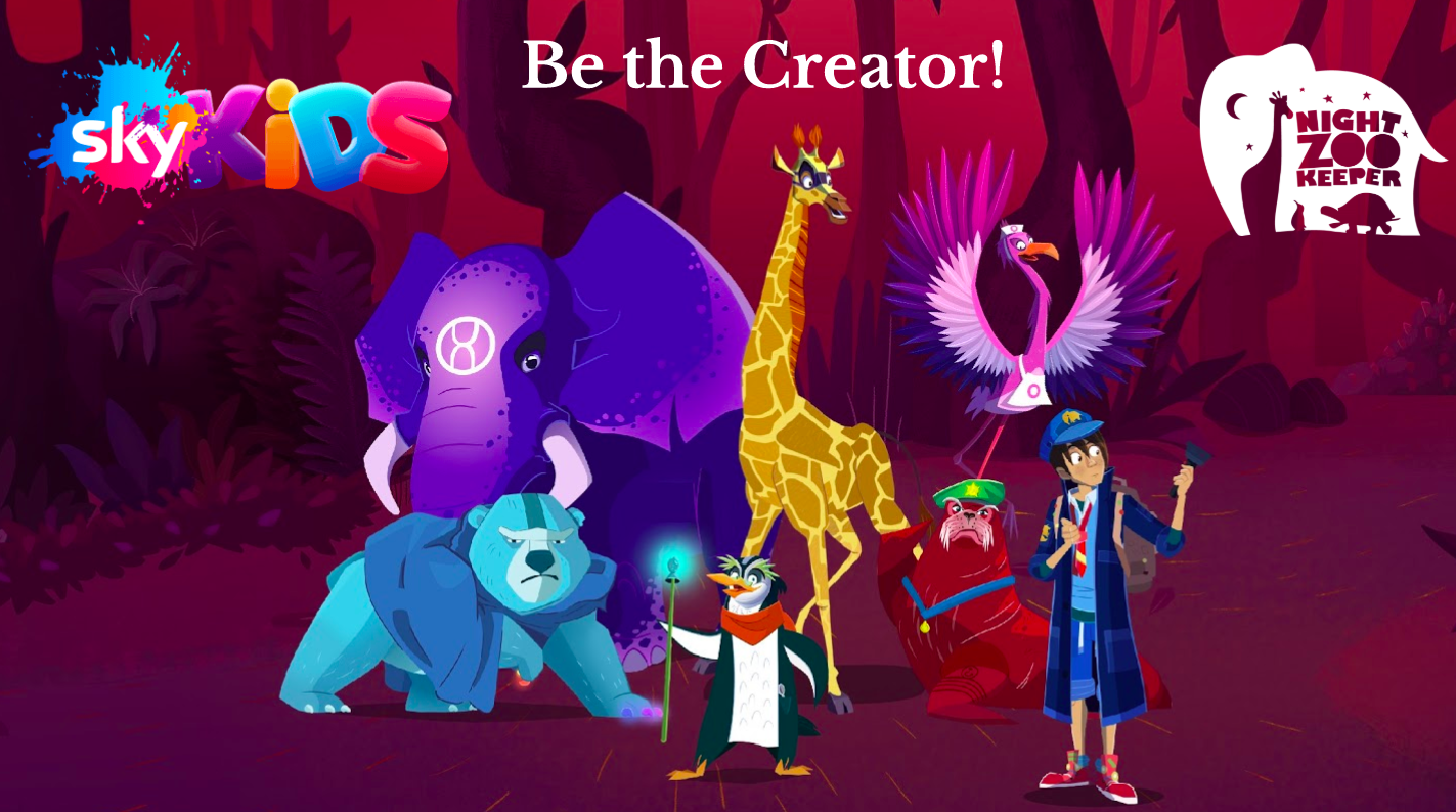 Be the Creator night zookeeper characters