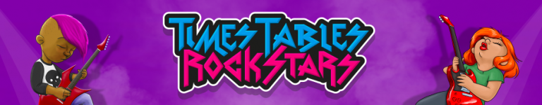 Times Tables Rock Stars Banner