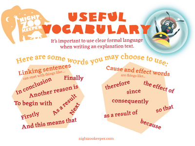 Useful Vocabulary activity