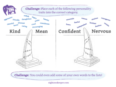 Adjectives printable free resource. 