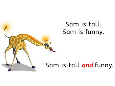 Combining sentences with Sam