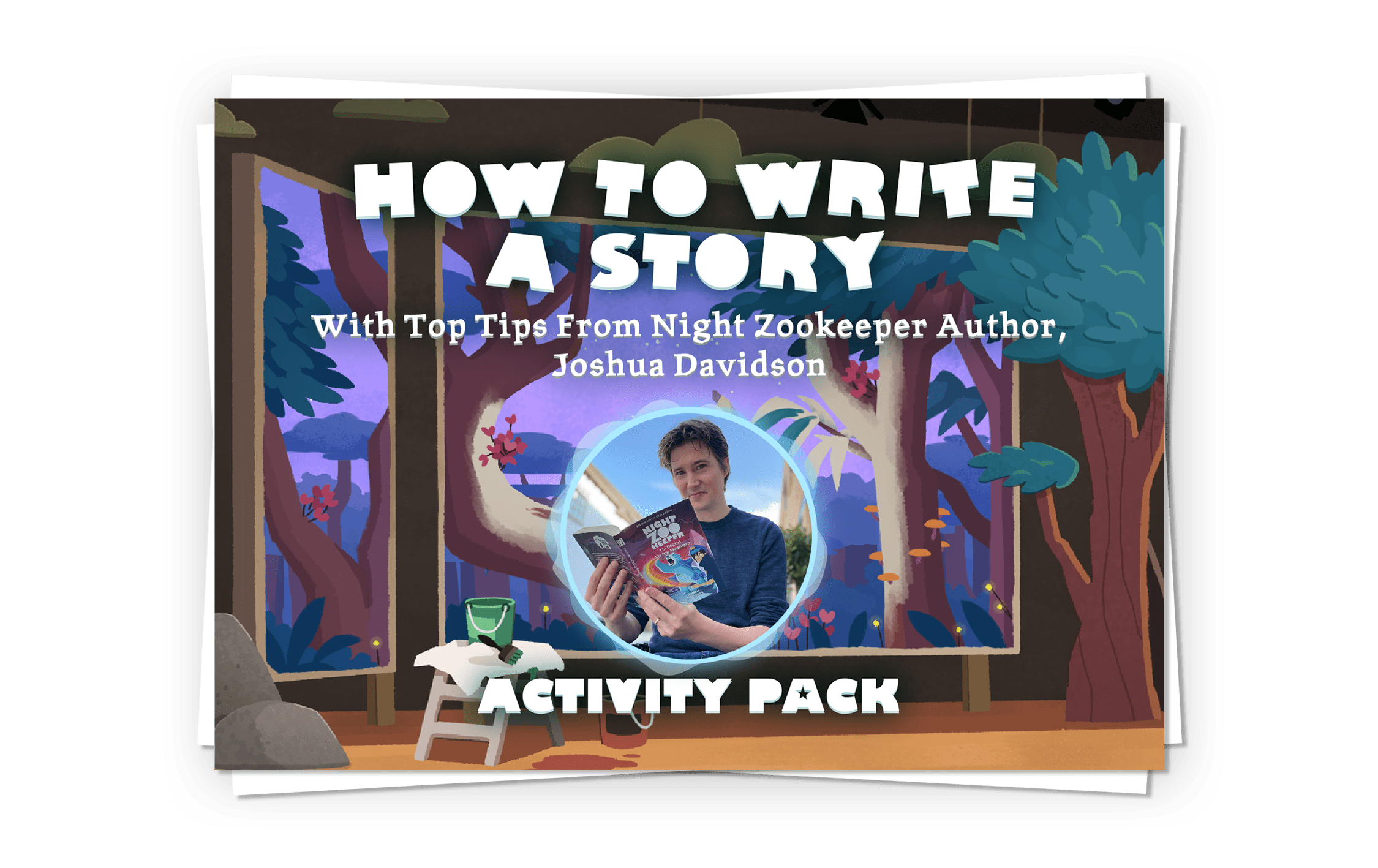 How To Write A Story Activity Pack Night Zookeeper