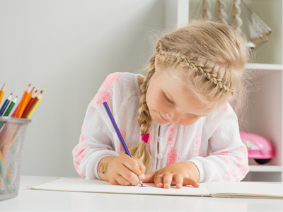 Want to improve your kids' writing? Let them draw