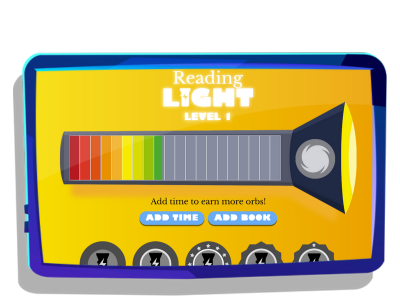 Night Zookeeper Reading Light page on a tablet. 