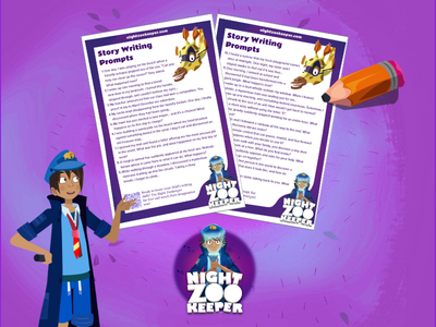 Story Writing Prompts free downloadable worksheet. 