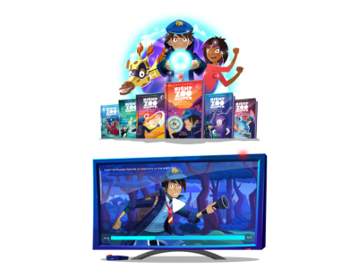 Night Zookeeper book series and tv program. 
