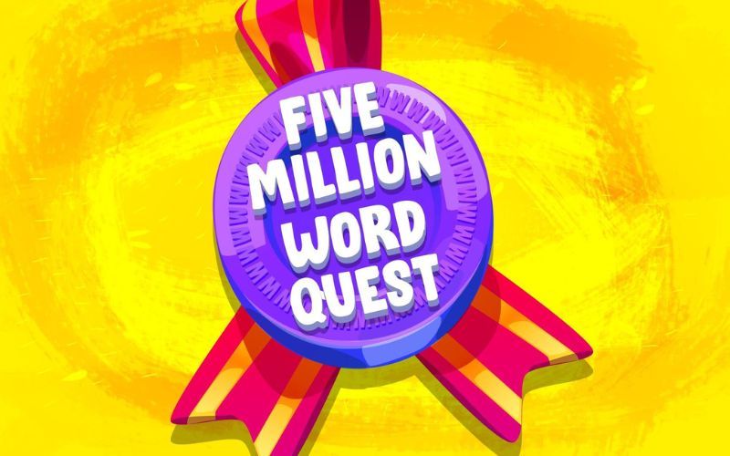 5 Million Word Quest rosette
